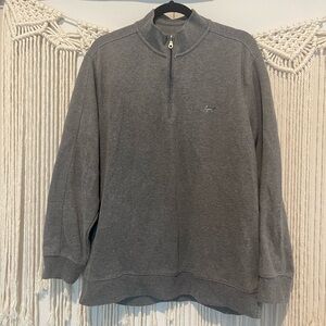 Vintage Greg Norman Shark Surf Skate Pullover Jacket Sz L UNISEX Old Money